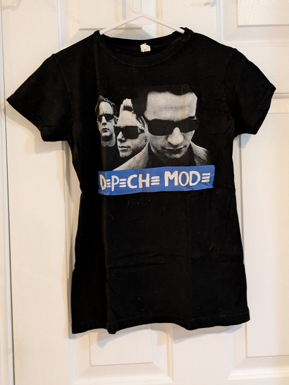 Black Graphic Band Tee